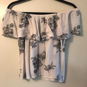 Off the shoulder top